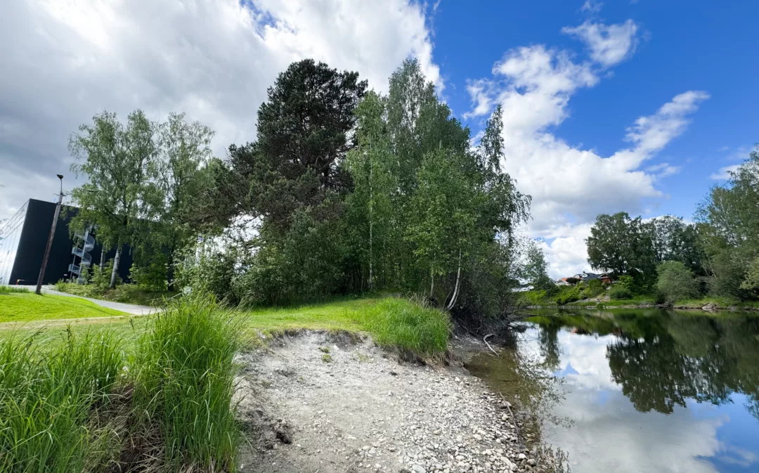 Nærmiljøet til et av anleggene Lindum Clairs har levert luktreduserende løsning for.